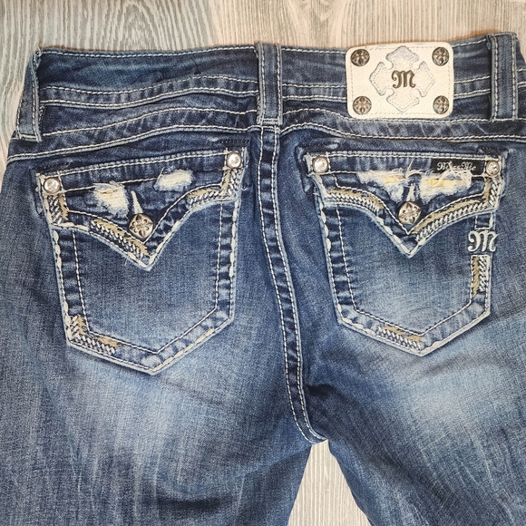 Miss Me Standard Capris 28 - Picture 4 of 8